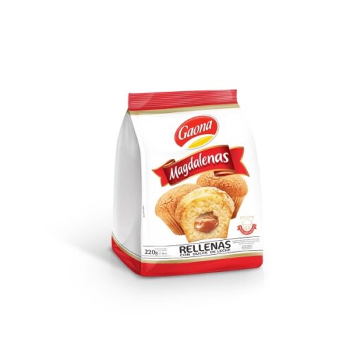 MAGDALENAS GAONA 250 GR. CON DULCE DE LECHE