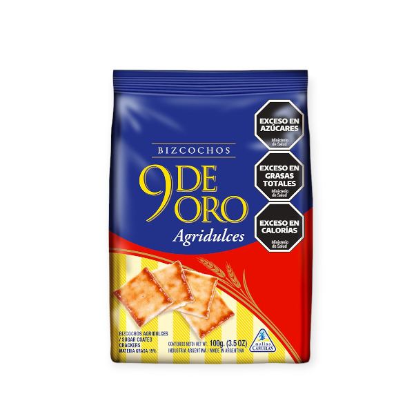 GALLETAS 9 DE ORO AGRIDULCES x200G
