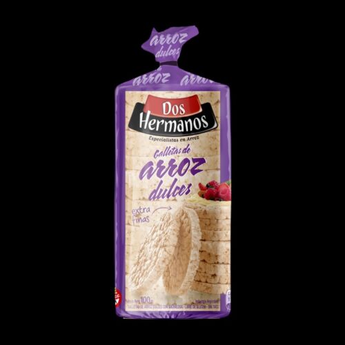 GALLETAS DE ARROZ DOS HERMANOS DULCES