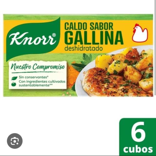 CALDO KNORR DE GALLINA x6U