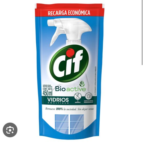 LIMPIAVIDRIO CIF DOY PACK 450ml