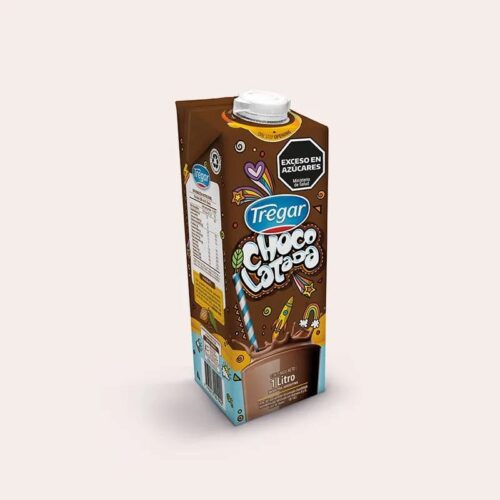 LECHE CHOCOLATADA TREGAR X 1L